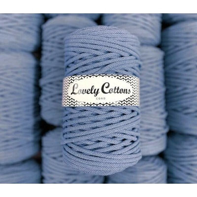 Bavlněná šňůra Lovely Cottons 5mm - Denim světlá