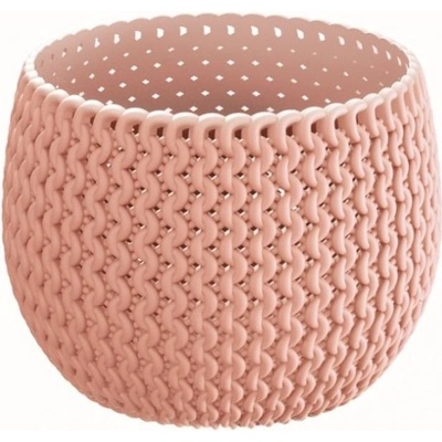 Prosperplast Splofy Bowl Basic kvetináč 18 cm broskyňová DKSP180N