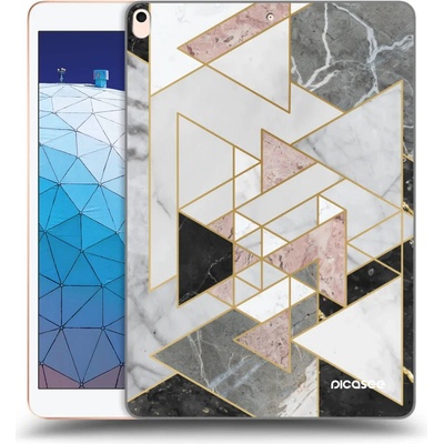 Picasee silikónový čierny obal Apple iPad Air 10.5 2019 3.generace Light geometry
