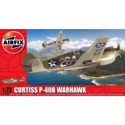 Airfix Classic Kit letadlo A01003B Curtiss P 40B Warhawk 1:72