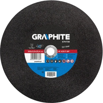 GraphiteKotouč řezný 355 x 25.4 x 3 mm 57H738