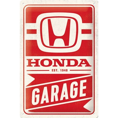 NOSTALGIC ART ceduľa 20x30 Honda AM - Garage