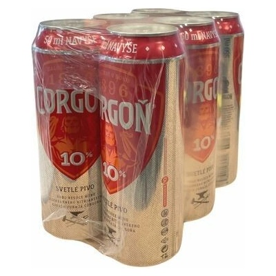 Corgoň pivo 10° 6 x 0,55 l (plech)