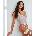 Obsessive Alissium Corset & Thong White M/L
