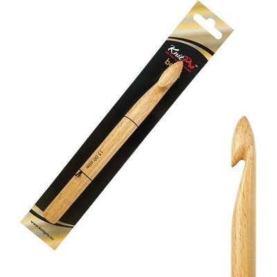 Dřevěný háček Knitpro Basix Birch 15 mm