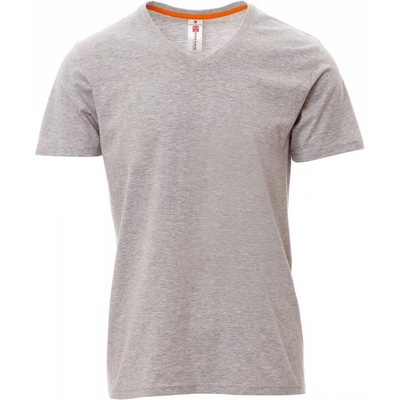 Payper V-Neck tričko pánske melange grey