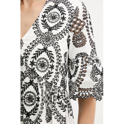 Silvian Heach Памучна рокля Silvian Heach INARA (GPP26472VE)