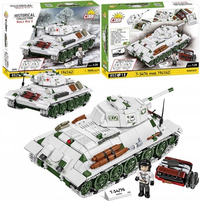COBI 2595 World War II Ruský stredný tank T-34/76 mod. 1941/42