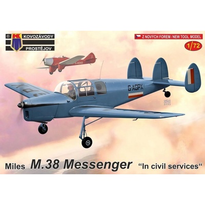 Kovozávody Prostějov Miles M.38 Messenger In Civil Services1:72