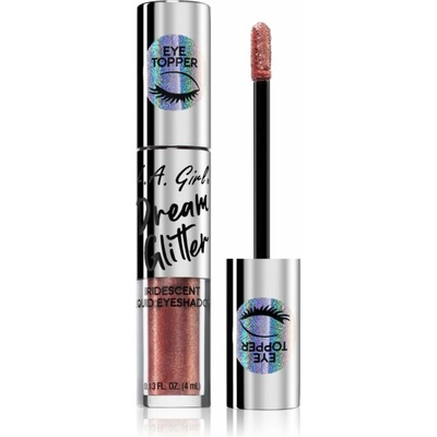 L,A, Girl Cosmetics Dream Glitter trblietavé tekuté očné tiene Rose Gold 4 ml