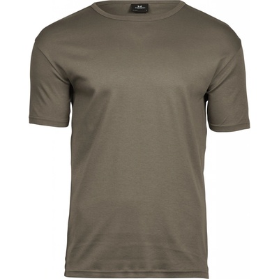 Tee Jays pevné lim-fit triko Interlock Hnědá TJ520