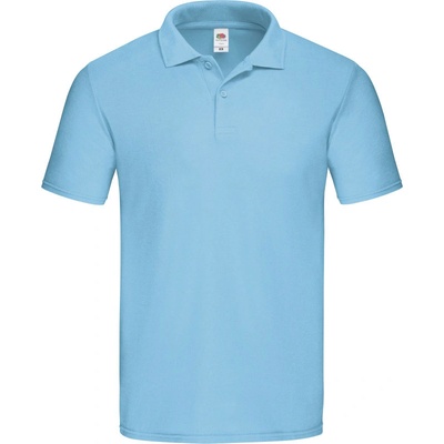 Fruit of the Loom polokošile Original polo krátký rukáv pánská nebesky modrá