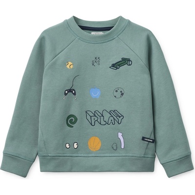LIEWOOD Детски пуловер LIEWOOD Kid's Orson Sweatshirt Jumper - Play / Dusty Peppermint - размер 110/116 (EU) (704-6277-0113)