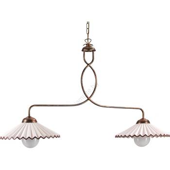 Image 1 of Onli - Пендел ROSINA 2xE27/22W/230V бронзов (OL0319)