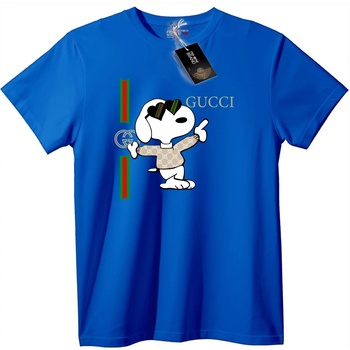 NOONEBRAND Тениска Gucci x Snoopy - L, Black