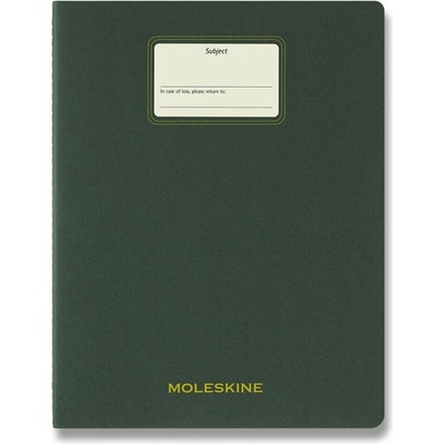 Moleskine Student XXL linkovaný zelený