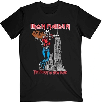 Iron Maiden The Beast In New York (Back Print) Black L Риза (IMTEE113MB03)