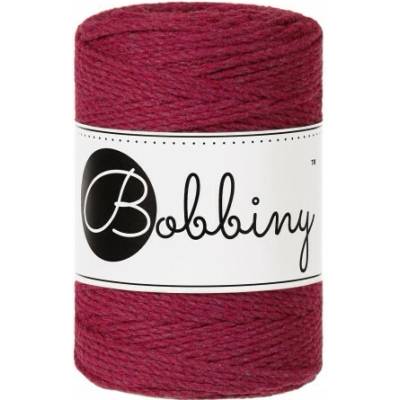Bobbiny Macrame rope 3PLY - (1,5mm) Bobbiny - Macrame rope 3PLY - (1,5mm): Wine red