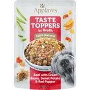Applaws Taste Toppers in Broth hovězí se zelenými fazolkami batátami a červenou paprikou 12 x 85 g