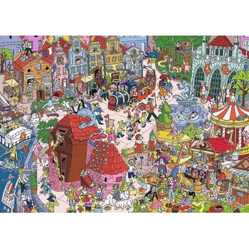 Image 1 of Trefl - Puzzle Spy Guy Lost: Gdansk - 500 piese