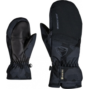 Ziener Детски ръкавици Ziener Kid's Levin GTX Mitten Gloves - Black / Gray Ink Camo - размер 6, 5 (EU) (202-4970-0118)