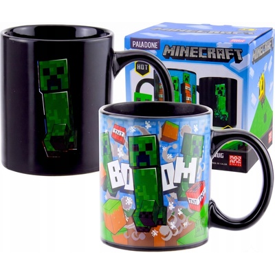 Paladone Hrnek Minecraft Creeper měnící se 300 ml – Zboží Mobilmania