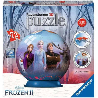 Ravensburger - Puzzle Puzzleball: Frozen - 40 - 99 piese