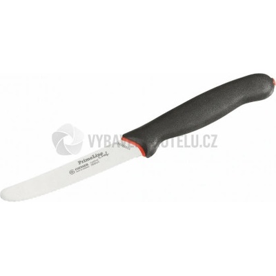 PrimeLine Univerzálny nôž vlnité čepel 11 cm čierny 401030304399