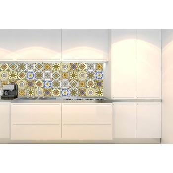 DIMEX ART s. r. o Фототапет за кухня - жълти плочки 180 x 60 см