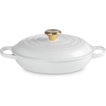 Le Creuset Gourmet Signature тенджера 26 см, бяла (21180260101441)