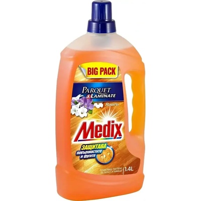 Медикс Medix Flowers препарат за паркет и ламинат 1.400 л