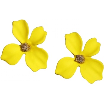 HARAHU Обици hi-29192 - Жълти kp29192 (hi-29192)