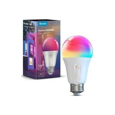 Govee E27, RGBWW, 12W-85W, 1200lm, Long Life H60093C1