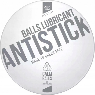 Angry Beards Calm Balls Antistick sportovní lubrikant na intimní partie 55 g pro muže