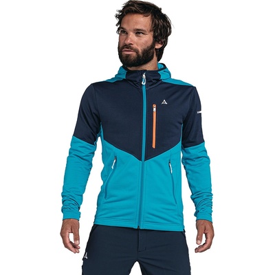 Schöffel FLEECE HOODY HYDALEN modrá