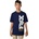 Fox Yth Checker Ss Tee Navy