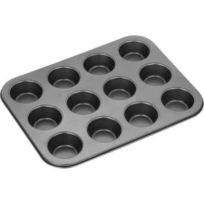 MagicHome Forma na 12 muffinov plech 35x26,5x3 cm