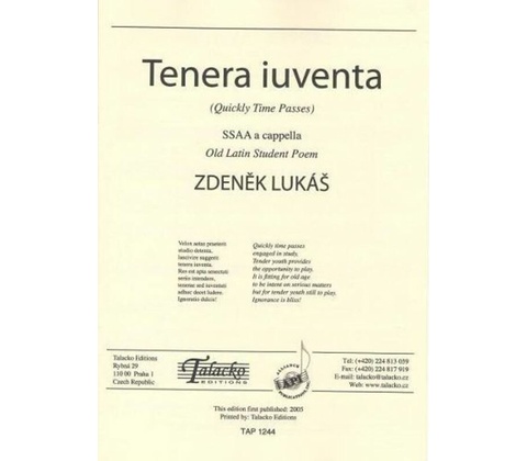 Tenera iuventa