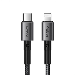 Mcdodo Кабел за данни - Mcdodo (CA-2850) - Type-C → Lightning, PD бързо зареждане, 3A, 36W, 1.2m - Черен