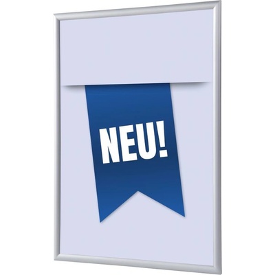 Jansen Display Set klaprámu A1, Novinka, modrý, německy, 625 x 872 mm