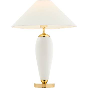 Kaspa Стояща лампа Rea Gold непрозрачна бяла (40608101)