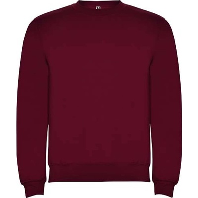Clasica detský sveter s výstrihom crewneck granátová