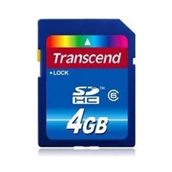 Transcend SDHC 4 GB Class 10 TS4GSDHC10