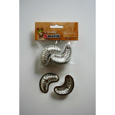 Smolík Formička na cukroví Rohlíček 50x30mm, 20ks