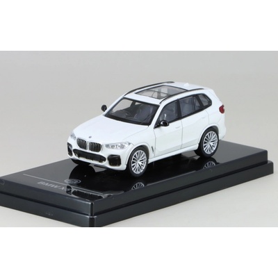 PARAGON BMW X5 RHD Pravostranné Řízení bilá Models 1:64