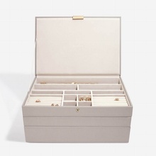 Stackers šperkovnice 3 v1 Taupe Supersize Set bežová