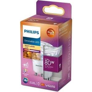 Philips LED Димируема крушка Philips Warm Glow GU10/6, 2W/230V 2200-2700K CRI 90 (P4914)