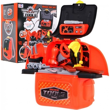 Ramiz detský plecniak s náradím oranžový