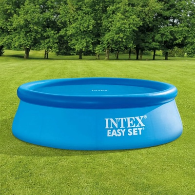 Intex Соларно покривало за басейн, синьо, 206 см, полиетилен (93301)