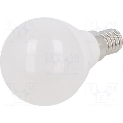 GTV Poland LD-SMZGB45B-60 Žárovka LED studená bílá E14 230VAC 520lm 6W 160° 6400K
